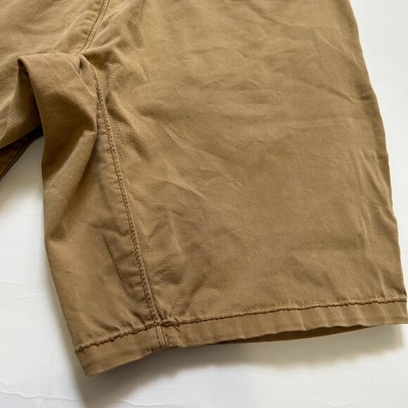 Hollister Advanced Stretch Jogger Shorts 9" Mens sz M Khaki Tan Athletic Casual - Picture 11 of 12